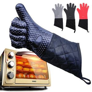 Gants de four en Silicone, gants pour micro-ondes BBQ, plateau de cuisson, support de bol, résistant à la chaleur, outil de cuisine 231011