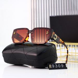 over glazen zonnebrillen dames ontwerpers Mica populaire mode Merken retro Cat eye vorm montuur Vrije tijd wilde stijl UV400 Bescherming komen met doos 9309