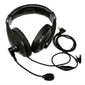 Casque de tête / Boom d'écouteur W / Vox PTT Headphone Ecouteur de casque pour Motorola Walkie Talkie Radio RDU-4100 RDU-4160D RDV-2080D RDV-5100