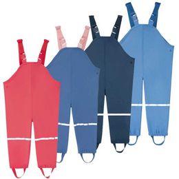 Sauthoue 2023 Bib de laine enveloppé des enfants enveloppés garçons imperméables pour bébés filles à saut en plein air pantalon pour enfants
