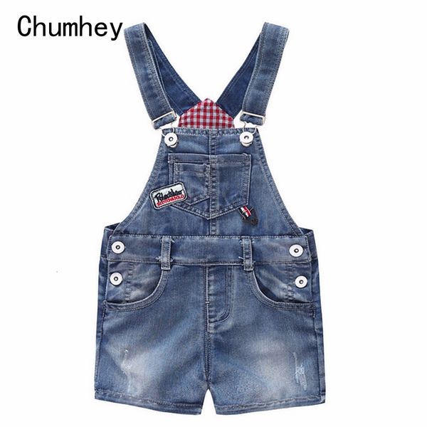 Salopette 9M-10T Bébé D'été Jeans Salopette Infant Shorts Toddlers Enfants Denim Barboteuses Bébé Garçons Filles Courte Combinaison Enfants Vêtements 230419