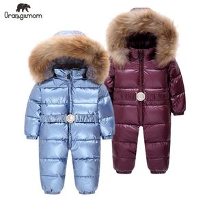 Monos para niños, chaqueta de invierno para niños de 1 a 4 años LJ201125