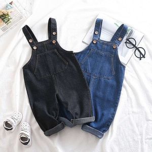 Overalls IENENS Kids Baby Kleding Jumper Jongens Meisjes Tuinbroek Baby Playsuit Broek Denim Jeans Peuter Jumpsuit 2 3 4 5 6 jaar 230609