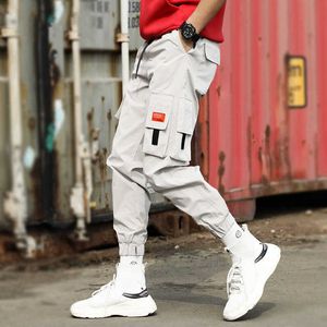 Overalls Mannelijke Mens Army Kleding Tactische Broek Militaire Werk Draagt ​​veel Pocket Combat Army Stijl Rechte Broek Y0927