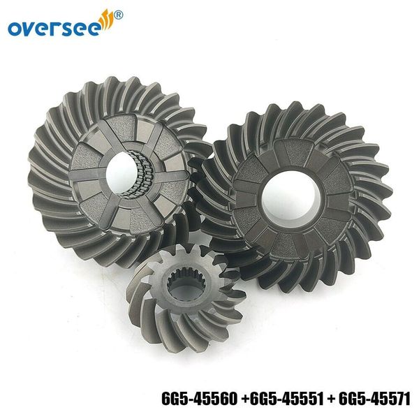 Oversee 6G5 Gear Set Para Yamaha Outboard 2/4T 150HP 175HP 200HP 6G5-45560 45551 45571