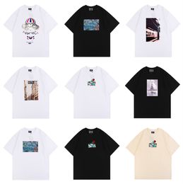 Oversize New Kith Tokyo Shibuya Box T-shirt Hommes Femmes Haute Qualité Street View Impression Chemises Tee Tops T-Shirt Surdimensionné Athleisure Surdimensionné K8874