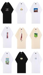 Surdimensionné 2022 Nouveau Kith Tokyo Shibuya T-shirt Hommes Femmes Haute Qualité Street View Impression Chemises Tee Tops ROSE OMoroccan Tile Tees 4219867