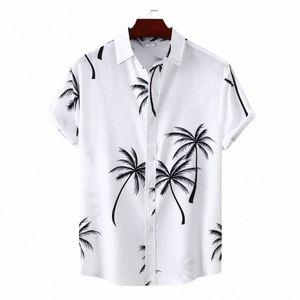 Oversize Shirts Man Shirt Heren T-shirt Luxe herenkleding Fi Tiki Blouses Sociale T-shirts Gratis schip Hawaiian Cott j6I1 #