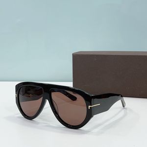 Gafas de sol de gran tamaño TF Gafas de sol diseñador de lentes Verdes Mujeres y Hombre Marca de moda Contemporáne