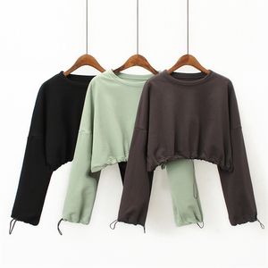 Sweats à capuche surdimensionnés Sweatshirts Femmes Pulls à manches longues Streetwear Hip Hop Sweat-shirt Vêtements de mode coréenne 210521