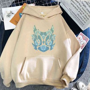 Oversized heren Mo Dao Zu Shi Masker Hoodies Mode Lange mouwen Hip Hop Winter Streetwear Harajuku Casual Dames Sweatshirts Y211122