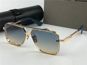 Lunettes de soleil homme surdimensionnées pour homme Mach Six lunettes de soleil mode grandes lunettes carrées lunettes polarisées plage conduite Adumbral lunettes de soleil de luxe de style européen