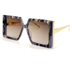 Oversized Vierkante Acetaat Full Frame Zonnebril Dames Mode Vintage 2022 Ontwerp Ultralichte Oculos Retro Stijl