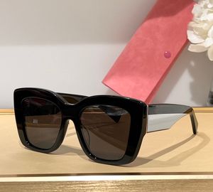 Oversized Vierkante Sunglasse Goud Zwart/Zwart Rook Vrouwen Zomer Sunnies gafas de sol Sonnenbrille UV400 Eye Wear met Doos