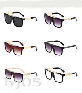 Oversized zonnebril designer tinten bril luxe UV-bescherming occhiali da sole Valentijnsdag cadeau dameszonnebril zomer strand aaaaa PJ059 C23