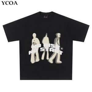 T-shirt surdimensionné hommes séchage rapide Hip Hop T-Shirt Vintage années 90 Streetwear Anime Harajuku mode haut à manches courtes vêtements gothiques 240126