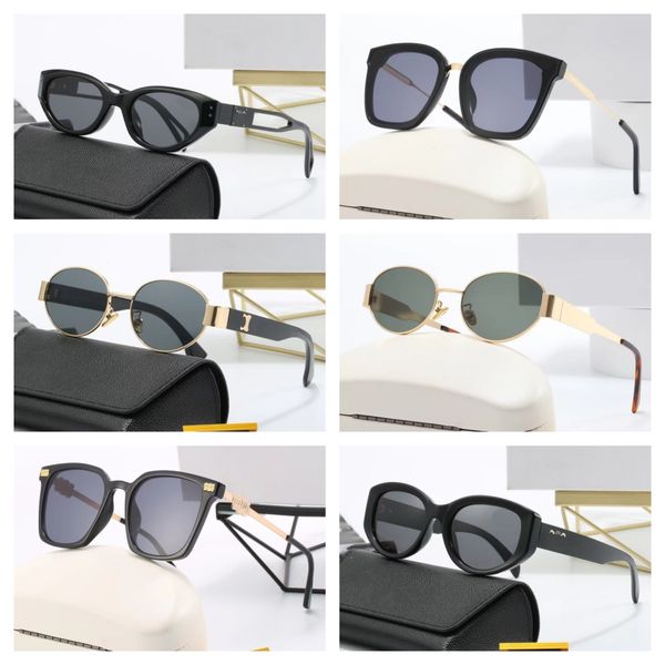 Lunettes de soleil polarisées unisexes surdimensionnées en aluminium, lunettes de soleil Vintage pour hommes/femmes avec boîte
