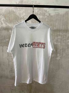 Oversized Vetements T-Shirt Men Women 1: 1 Reflecterende Vetements van hoge kwaliteit TEE TOPS VTM korte mouw R7