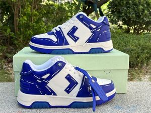 Ow White Line Blue Sb Dnks Zapatos deportivos de diseño bajo Patines casuales Zapatillas de deporte al aire libre Zapatillas deportivas de calidad superior Entrega rápida con caja original