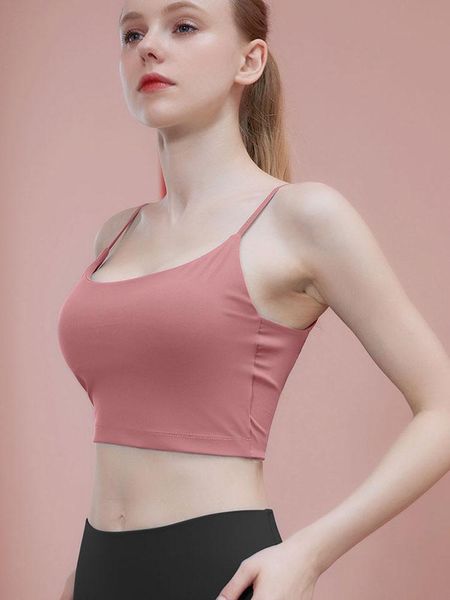 Propre marque 2020 nouveau Sexy dos rembourré sport sous-vêtements Absorption Yoga gilet peut être porté à l'extérieur séchage rapide respirant Fitness soutien-gorge