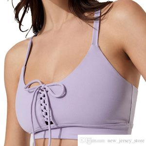 Eigen Merk Dames Halter Sports Bras Backless Solid Push Up Bandage Dames Yoga Bras Running Jogging Gym Workout Vrouwelijke Sport Atletische Kleding