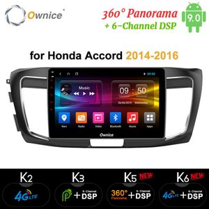 Ownice 10 1 Android 9 0 Auto DVD Radio Speler GPS Navi k3 k5 k6 voor HONDA Accord 9 2014 2015 2016244B