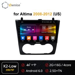 Ownice Android 9,0 coche DVD GPS Radio reproductor para Nissan Teana Altima 2008 2009 2010 2011 2012