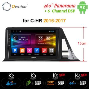 Ownice Voiture dvd pour Toyota C-HR C HR CHR 2016 2017 Voiture Android 9 0 Radio Audio GPS Lecteur Navi Stéréo 4G267C