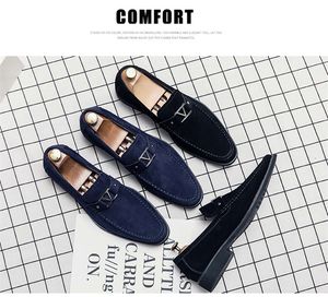 Oxford Business Men Chaussures en cuir authentique Nouveau bateau de conduite Chaussures mâles semelle douce chaussures respirantes chaussures de vaches de vache chaussures hommes chaussures