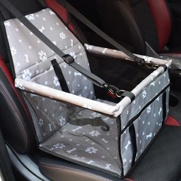 Oxford Auto Reizen QET CARRIER Honden Kat Zitkussen Kooi Opvouwbare Krat Box Draagtassen Huisdieren Benodigdheden Transport Chien Puppy2349