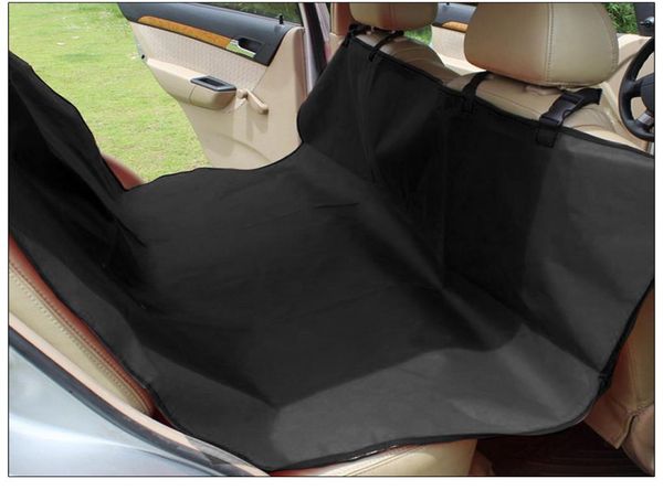 Tissu Oxford imperméable à l'eau pour animaux de compagnie housses de siège de voiture Tracel chien tapis arrière siège coussin protecteur pliable taille 5315x5315inch4212613