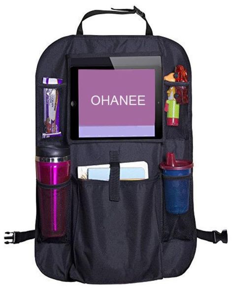 Oxford tissu organisateur de siège de voiture siège arrière siège arrière chaise multi poche sac de rangement automatique OHANEE Accessories5668634