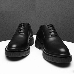 Oxford Leather Business Brogue Dress Chaussures officielles Chaussures officielles pour hommes