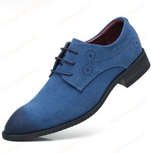 Chaussures Oxford pour hommes robe italienne formelle chaussures en cuir hommes chaussures habillées noires hommes grande taille robe 48 Chaussure