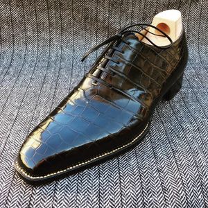 Oxfords hommes marron noir bureau d'affaires mariage robe formelle richelieu chaussures pour hommes livraison gratuite