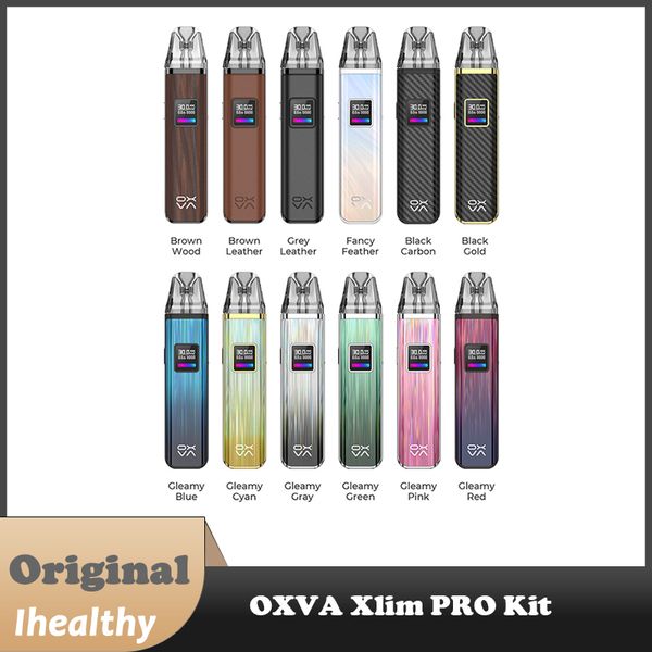 Kit OXVA Xlim Pro Batterie 30W 000mAh Compatible avec la nouvelle cartouche Xlim V2 à remplissage par le haut (Xlim V3) Cartouche anti-fuite à remplissage par le haut