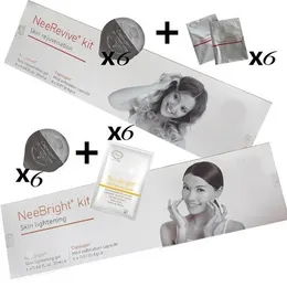 Zuurstof gezichtsmachine neebright en neerevive kit voor huidverlichting verjonging gezichtszorgcrème gel #012
