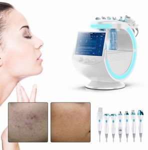 Équipement de beauté multifonctionnel Oxygène Hydrafacial Machine Professional 7 in 1 Mikrodermabrazja Diamentowa 2023 Nouvelle surveillance du miroir magique Analyse cutanée faciale