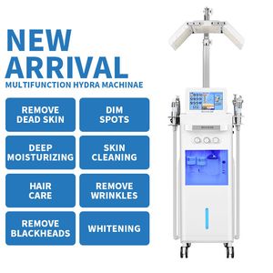 Oxygen Hydro Microdermabrasion Aqua Peeling Machine de nettoyage en profondeur de la peau Enlèvement de l'acné Enlèvement de la tête noire Machine de soins du visage