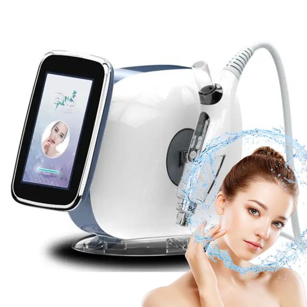 Dispositivo de humedad de la piel iónico de oxígeno, máquina de salón de belleza EMS RF, antiarrugas, exfoliación facial, piel limpia de poros