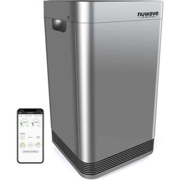 Oxypure Air Purifier Pro con 4 filtros de hepacarbono, sistema de filtración mejorado de 5 niveles, ideal para habitaciones súper grandes: monitorea automáticamente la calidad del aire