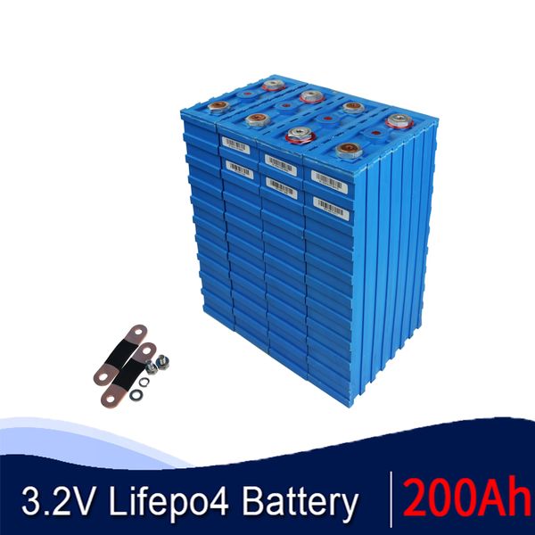 OYE 8 pièces nouvelles cellules 3.2V 200Ah CALB SE200 LiFePo4 Batteries rechargeables 12V 24V 48V pour batterie solaire de bateau
