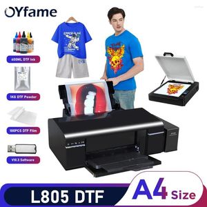 Impresora OYfame A4 A3DTF para L805 DTF, transferencia directa de película, ropa, impresión de camisetas textiles