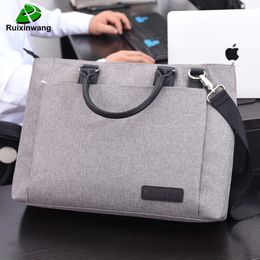 Oyixer Hoge kwaliteit en Simplicity Business Bags Men Ciftase Laptop Bag Bestand Pakket Nylon Women Office Handtas Werkzakken CJ191210 2687