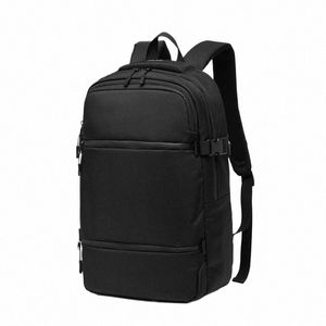 Ozuko Hommes Hard Shell Sac à dos Sacs d'école Sac à dos Sacs de voyage imperméables Noir Creative Alien Casual Ordinateur portable Teenage Fi e0pv #