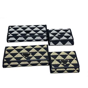 P Brand Designer Card Holder Wallets voor vrouwen en mannen Designers Koppeling Wallet 3 -voudig tas Ladies Kaarten Holders Pocket Coin Purse240K