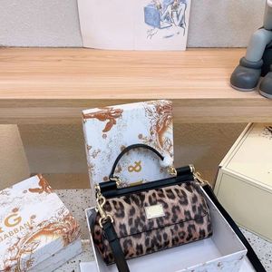 Sac de créateur imprimé léopard mode fourre-tout femmes en cuir sacs à main de luxe marque classique femme sac 20240115