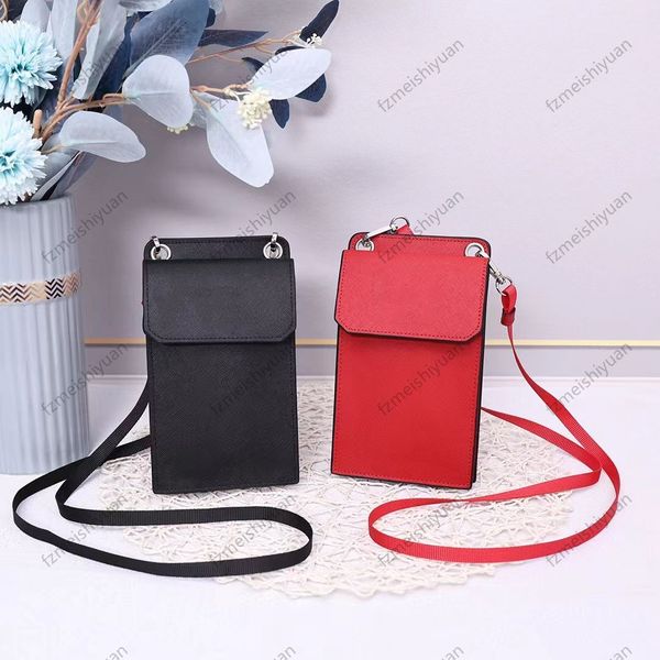 P familia de cuero de alta calidad patrón de cruz vertical bolso de teléfono móvil hombro diagonal unisex mini cambio pequeño cuadrado bolsas de tarjetas