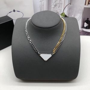 P home luxurys Vente Pendentif Colliers Mode pour Homme Femme 48cm Triangle inversé designers marque Bijoux hommes femmes Hautement Qualité 99