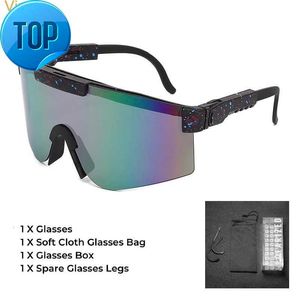 P Outdoor iT Lunettes Vipers Lunettes de soleil polarisées Protection UV400 pour le cyclisme, la course, la conduite, la pêche, le golf, le ski, la randonnée